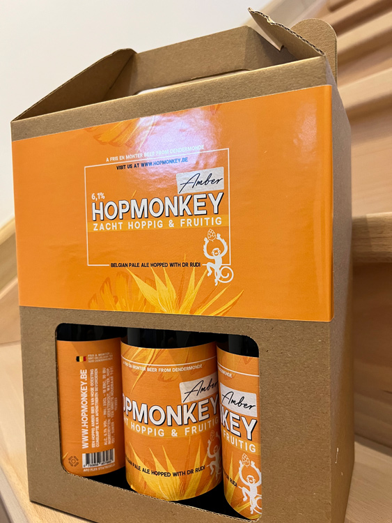 Hopmonkey Amber - Bubbel van 6 x 33 cl